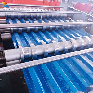 Single Layer Trapezoidal Sheet Production Line