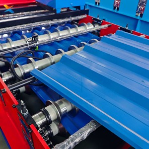 Building Cladding Trapezoidal Profile Production Line
