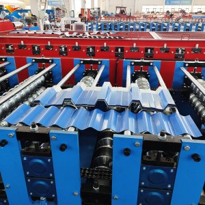 Double Deck Single Sheet Roll Forming Machine