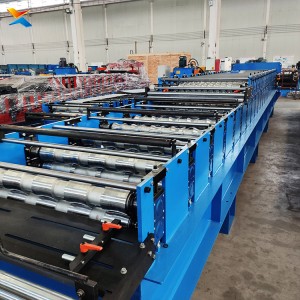 Two Layers Single Panel Roll Forming Machine