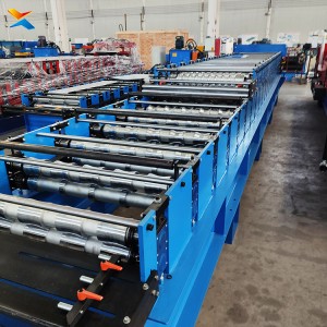Industrial Double Layer Single Panel Roll Forming Machine