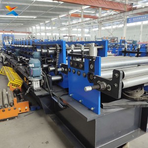 High Precision CZ Purlin Machine | 0.1mm Error, Frequency Conversion Speed Control, HD Touch Panel