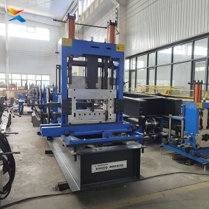 Fully Automatic C&Z Purlin Forming Machine with Infinite Size Adjustment, No Roller Replacement Needed | Xinnuo