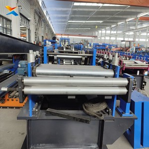 Heavy-Duty C And Z Purlin Machine For Galvanized Steel, Burr-Free Cutting System