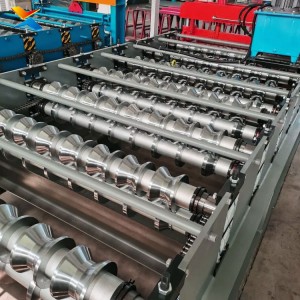 corrugated panel roll forming machine