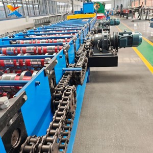 Galvanized Steel Floor Deck Machine | Hydraulic Punching & Cutting Decking Panel Roll Forming Equipment