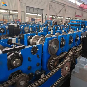 High-quality CZ purlin forming machine, meeting the production requirements of purlins of different specifications