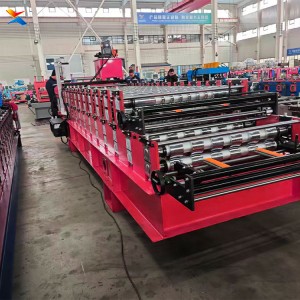 Double Layer Single Sheet Forming Machine