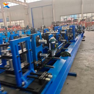 PLC Control CZ Purlin Roll Forming Machine High Speed