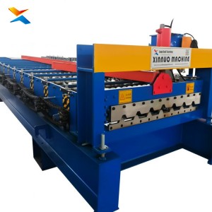 1000mm Trapezoidal Roof Machine XN-TRF-1000 for Saudi Arabia | Hebei Xinnuo | PLC Automatic