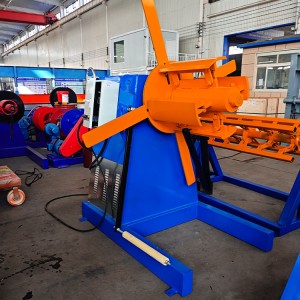 High Precision Uncoiler Machine Automatic Hydraulic Uncoiler For Steel Coil