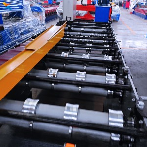 CNC Control Trapezoidal Panel Roll Forming Machine