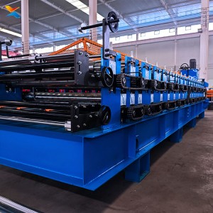 High Speed Double Layer Roll Forming Machine for Roof & Wall Panels