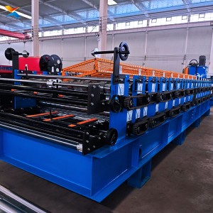 Automatic Double Layer Single Plate Forming Machine with PLC Control