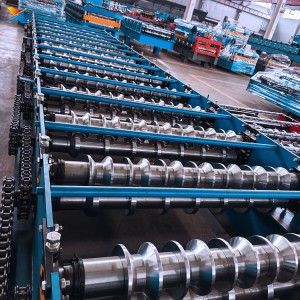 Automatic Trapezoidal Sheet Roll Forming Machine