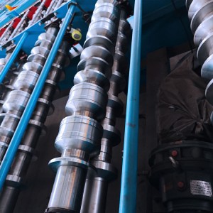 Trapezoidal Cold Roll Forming Machine For Building Wall Panel