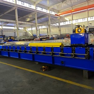 corrugated panel roll forming machine