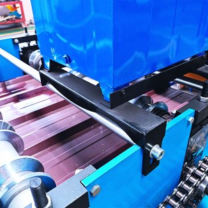 Galvanized Steel Trapezoidal Roof Panel Roll Forming Machine High Speed