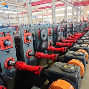 High Speed C Section Steel Purlin Cold Roll Forming Machine
