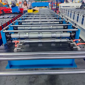 Industrial Trapezoidal Roof Panel Roll Forming Machine