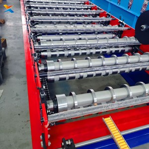 CNC Adjustable Trapezoidal Sheet Cold Forming Machine