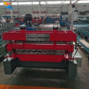 corrugated panel roll forming machine