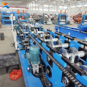 High Efficiency C Channel Purlin Roll Forming Machine