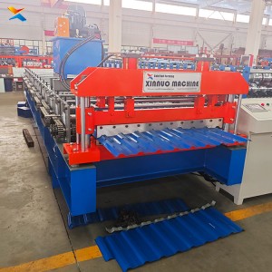 Special Deep Mold Design Protect Resilience Rubber Plastic Cotton Board Press Machine Insulated Metal Tile Roll Forming Machine