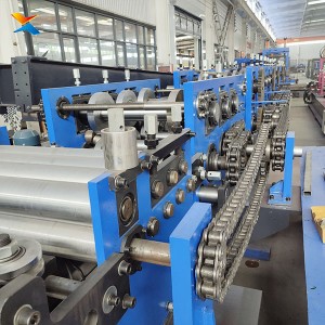 Fully Automatic C&Z Purlin Forming Machine with Infinite Size Adjustment, No Roller Replacement Needed | Xinnuo