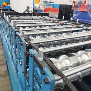 Trapezoidal & Corrugated Double Layer Roll Forming Machine | IBR Roofing Sheet Making Machine with Hydraulic Cutter