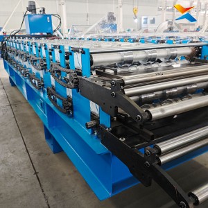 Export Standard Trapezoidal Sheet Machine | Easy Operation Steel Roofing Panel Making Line