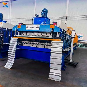 High-efficiency double-layer single-board forming equipment