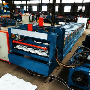 Fully automatic glazed tile machine