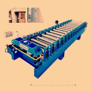 Automatic corrugated roof panel roll forming machine line