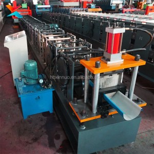 rain gutter forming machine