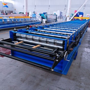 Automatic Cutting Trapezoidal Sheet Metal Forming Machine For Steel Structure