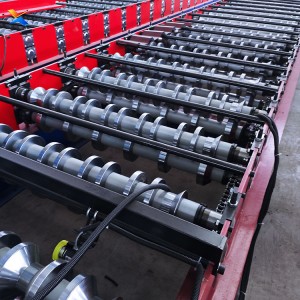 Custom Design Trapezoidal Single Panel Roll Forming Machine For Construction