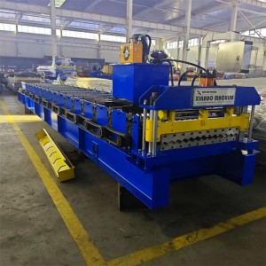 corrugated panel roll forming machine