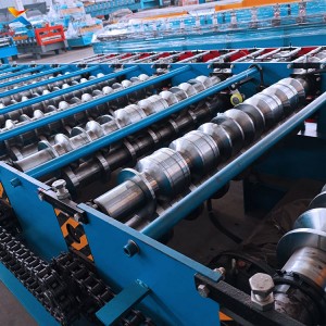 Trapezoidal Cold Roll Forming Machine For Building Wall Panel