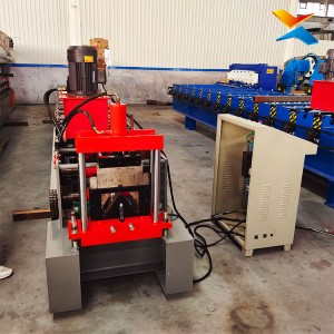 ridge cap roll forming machine