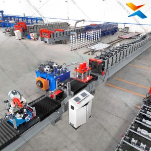 solar photovoltaic support roll forming machine