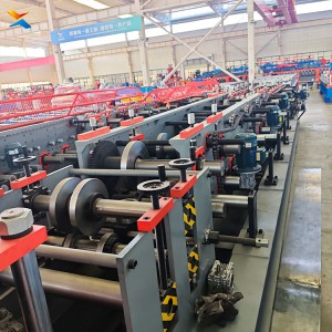 Heavy Duty C Section Steel Purlin Cold Forming Machine