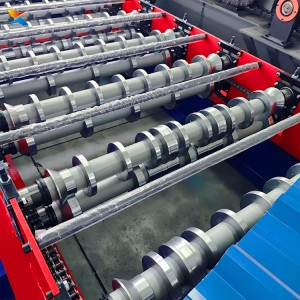 CNC Adjustable Trapezoidal Sheet Cold Forming Machine