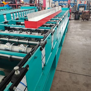 High Speed Trapezoidal Panel Roll Forming Machine