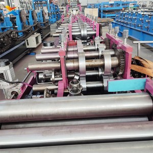 High-Efficiency C Purlin Roll Forming Machine for Steel Structure Manufacturing