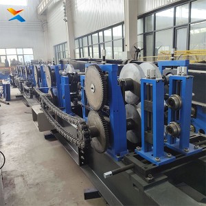 High Precision C Z Purlin Roll Forming Machine | 0.1mm Error, Frequency Conversion Speed Control, HD Touch Panel