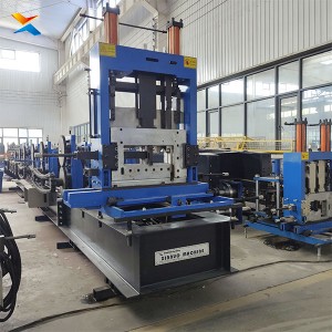 Heavy-Duty C And Z Purlin Machine For Galvanized Steel, Burr-Free Cutting System