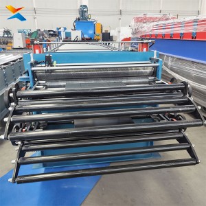 Trapezoidal & Corrugated Double Layer Roll Forming Machine | IBR Roofing Sheet Making Machine with Hydraulic Cutter
