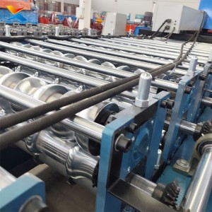 Color Coated Steel Glazed Roof Tile Roll Forming Machine | IBR & Trapezoidal Sheet Making Machine with Hydraulic Cutter