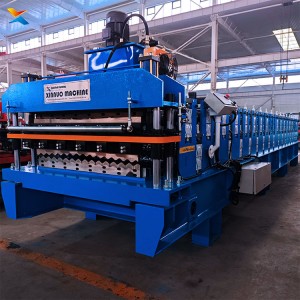 Automatic Double Layer Single Plate Forming Machine with PLC Control